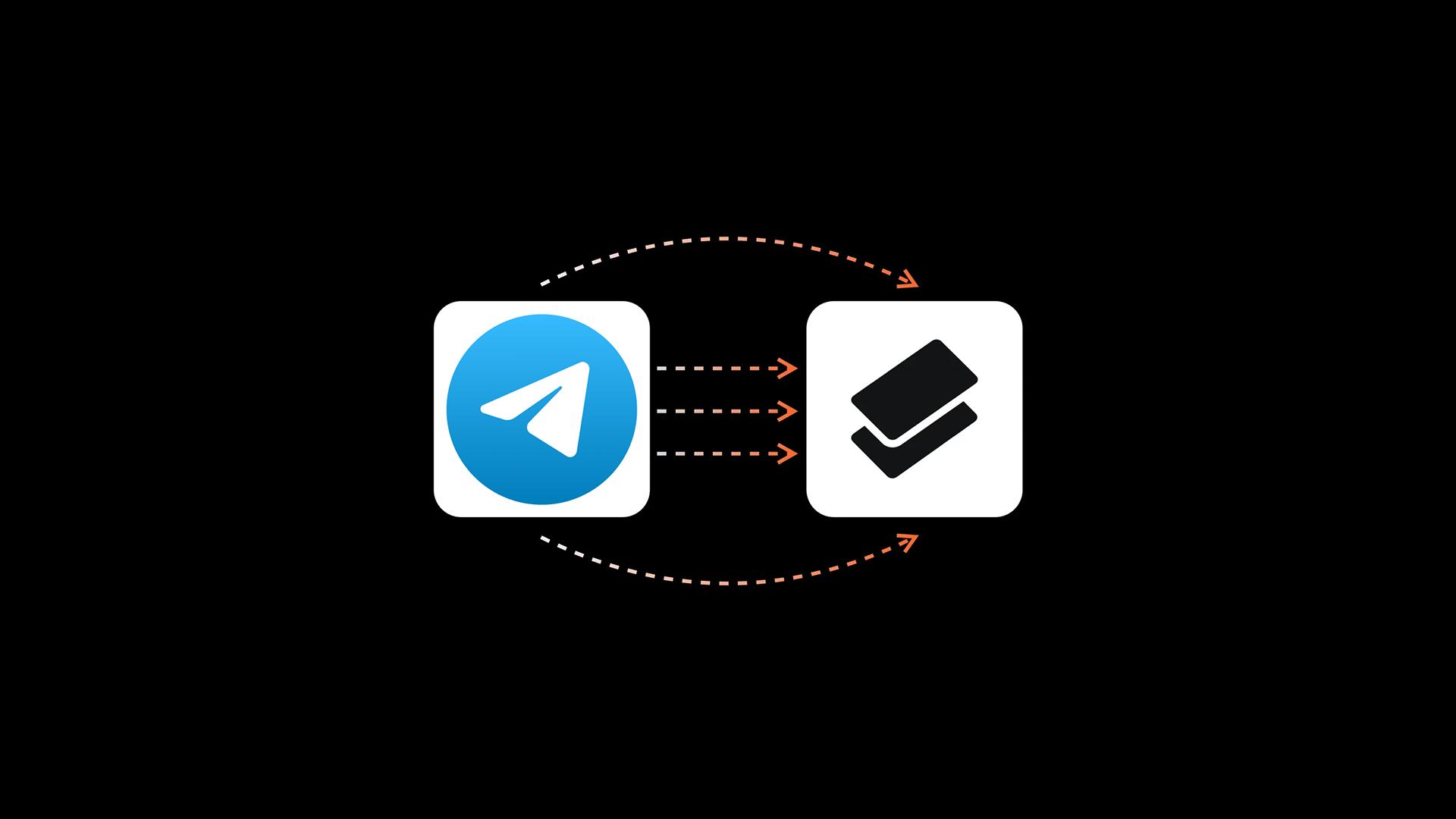 Импорт чатов из Telegram